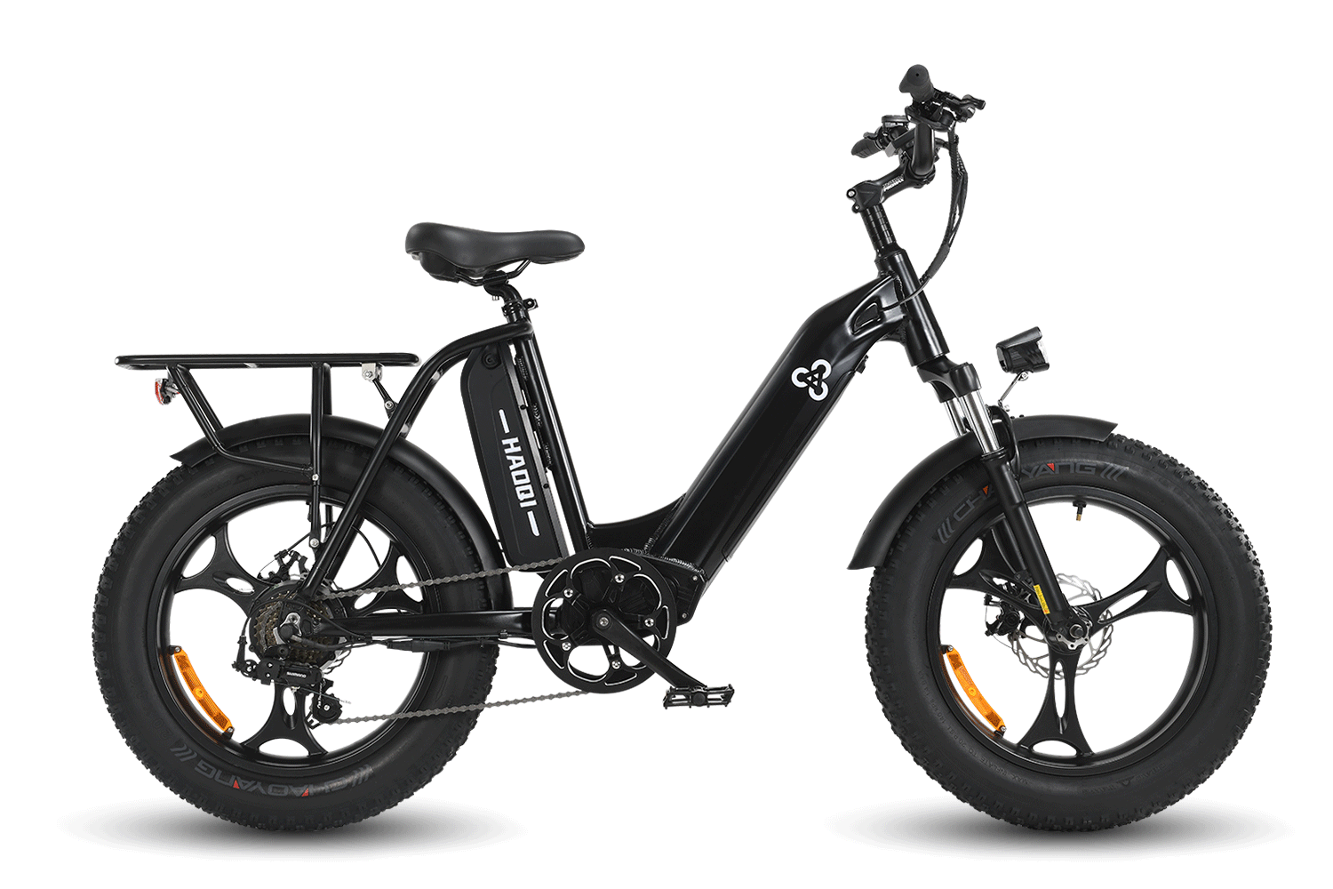 Dual Twin Battery Bike Commuter Adults Fat Tire Electric Bafang Bike