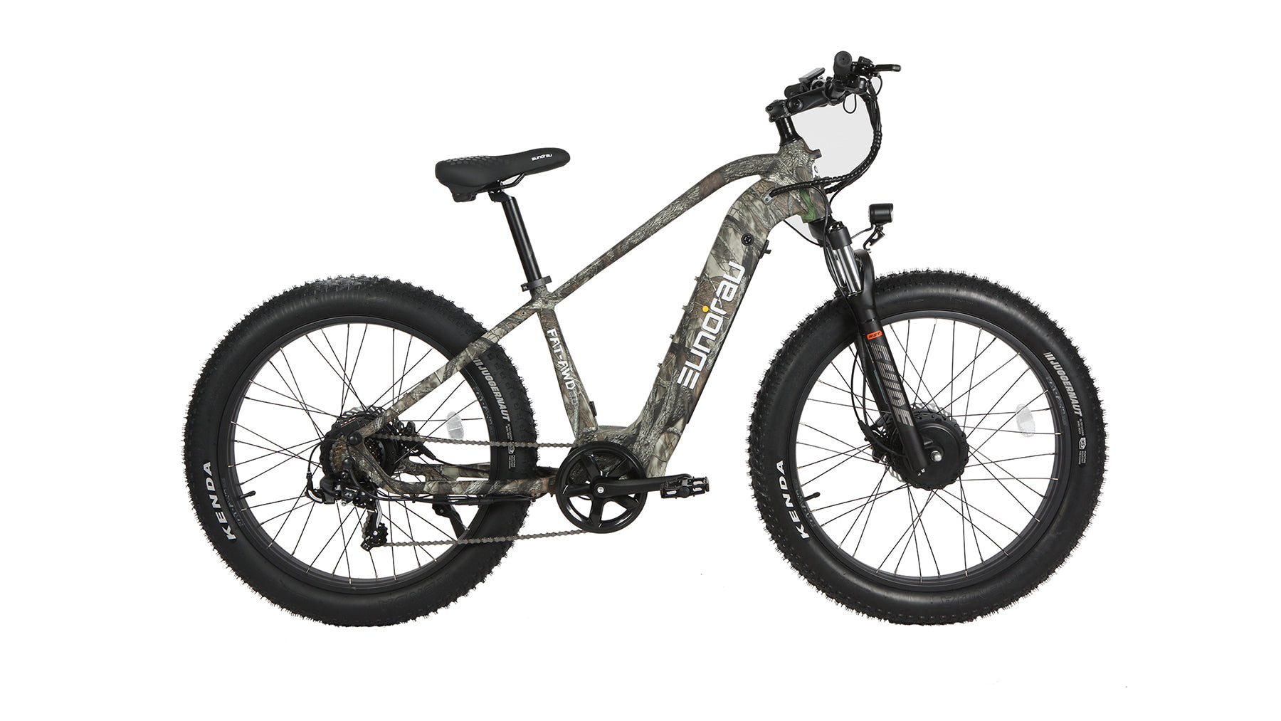 awd electric bicycle 3600W Dual Motor Ebike |38 MPH Fat Tire E-Bike Built with dual 750W hub motors and all Rambo Revolt AWD Electric Bike