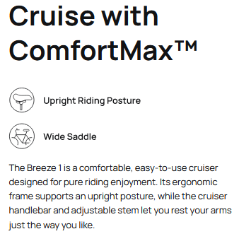 Velotric Breeze 1 Cruiser