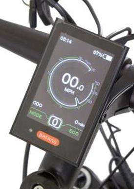EG Bike Dakar 750FX 2023 - display