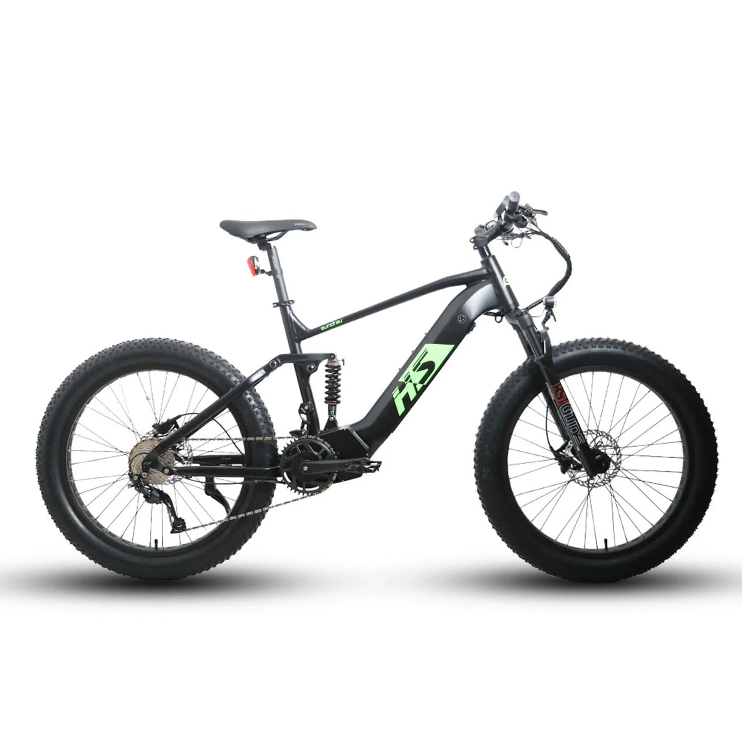 Eunorau FAT-HS in Black/Green