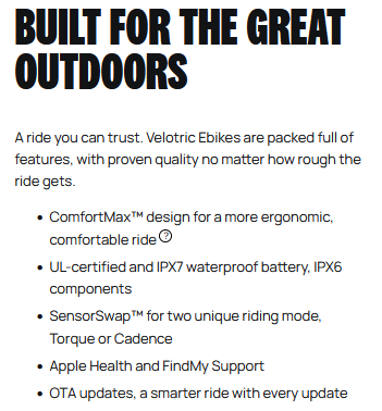 Velotric Nomad 2X Step-Thru Fat Tire