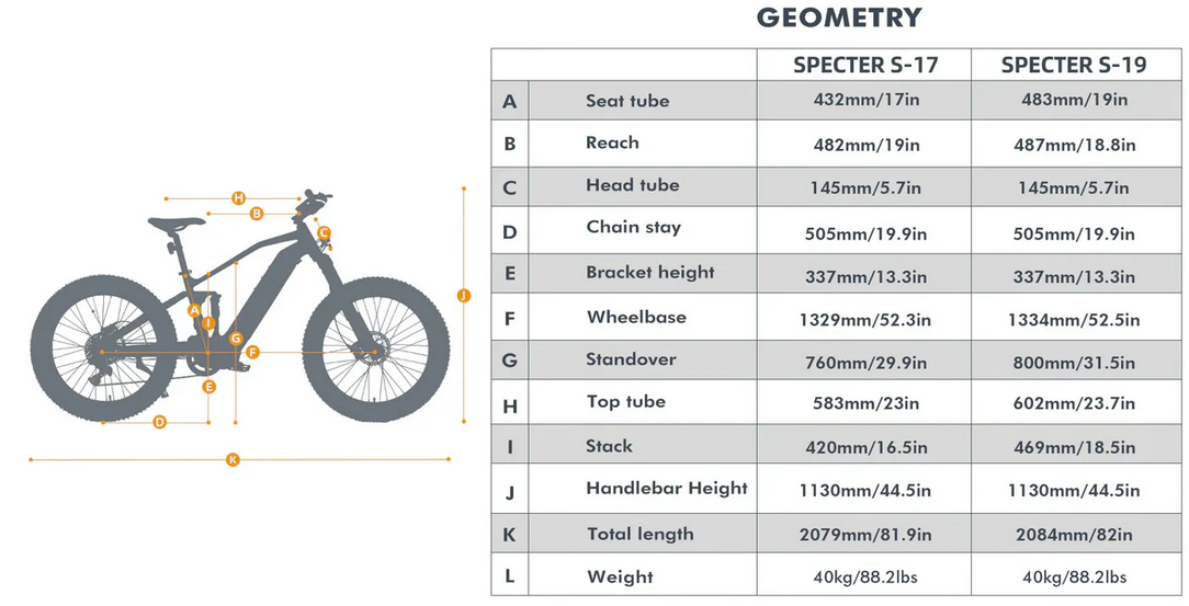 Eunorau SPECTER-S 3.0/HUNTER X9