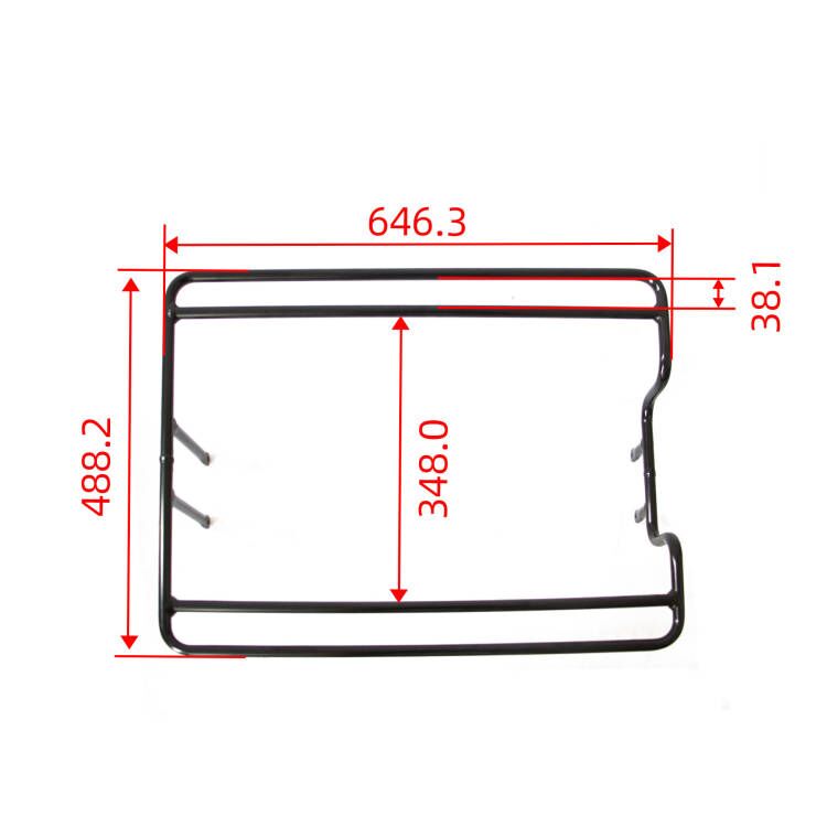 EUNORAU Basket Kit for MAX-CARGO/G20-CARGO/G30-CARGO/E-FAT-MN/E-FAT-STEP/FAT-AWD E-Bike