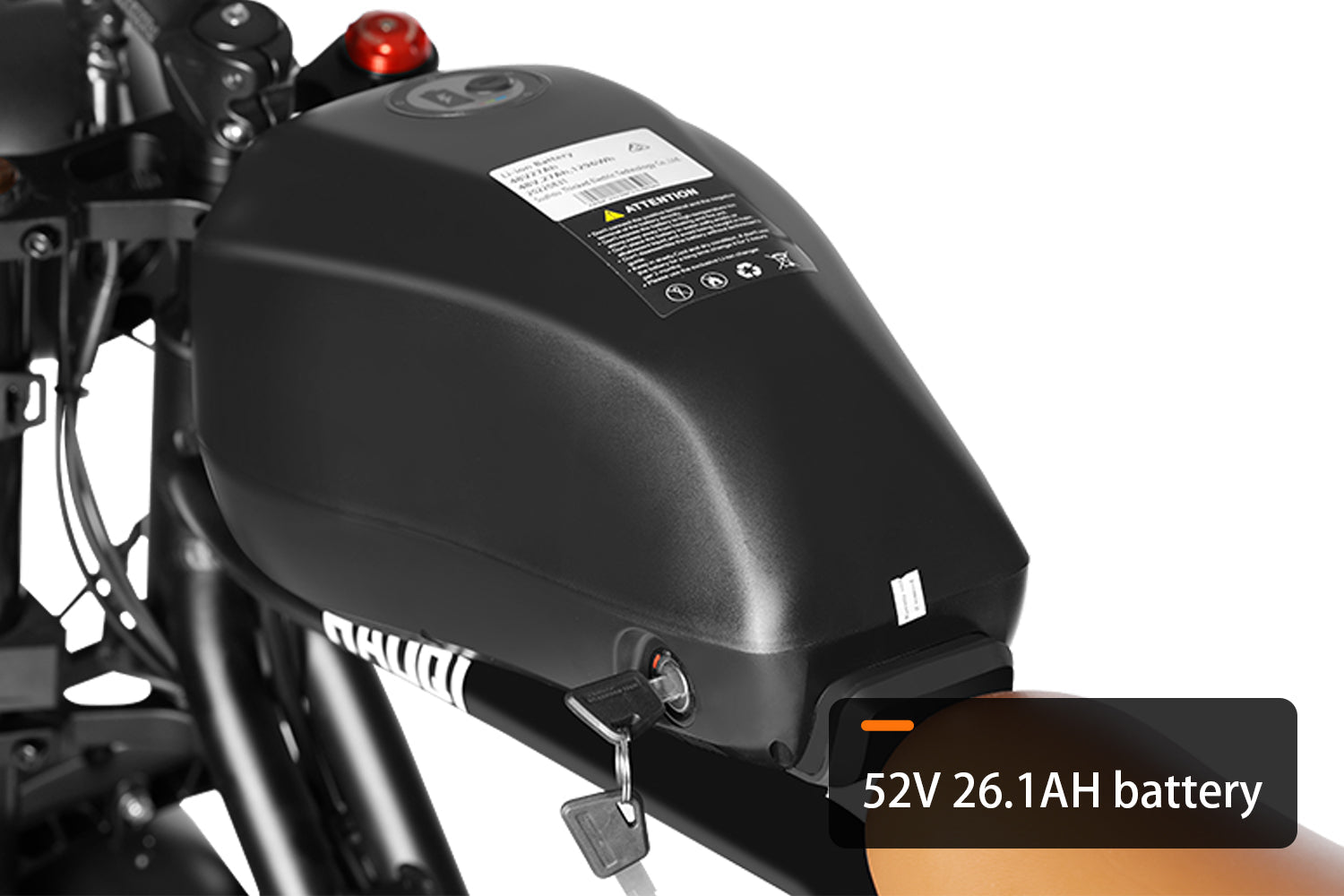 HAOQI Rhino 52V 1000W Electric Cafe Racer – Radical Adventures New