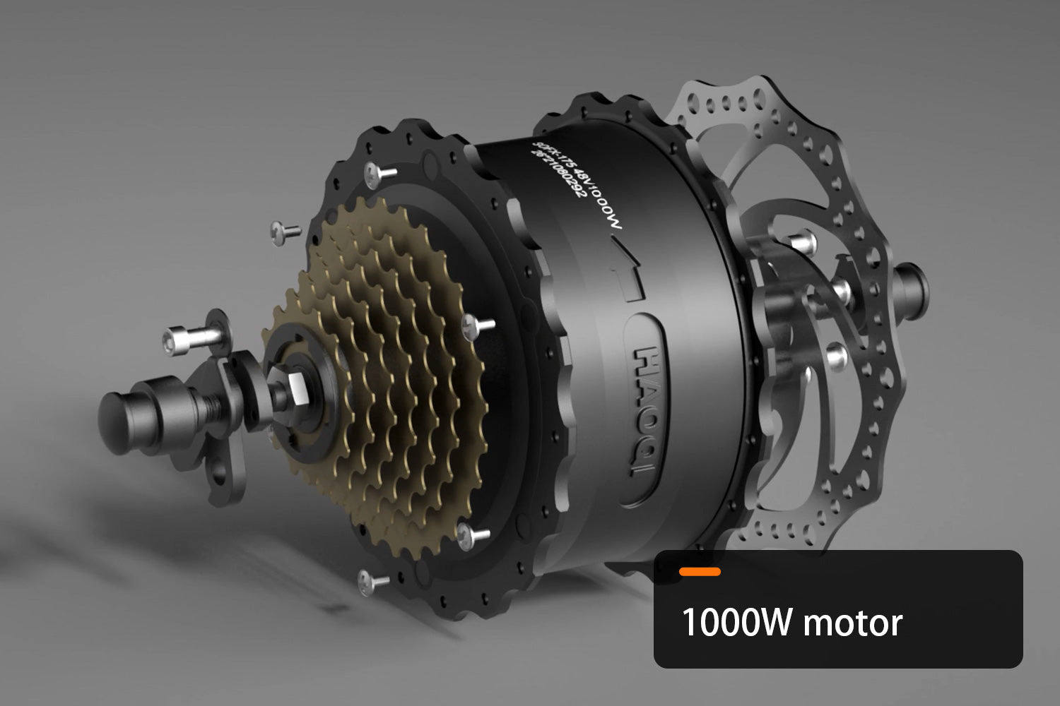 HAOQI Rhino 52V 1000W Electric Cafe Racer – Radical Adventures New