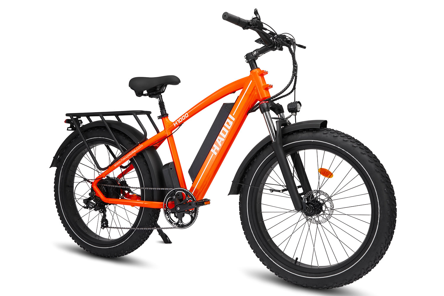 Haoqi Orange Leopard E-bike, 750 Watt 20Ah All Terrain Fat Tire Ebike Haoqi Orange Leopard E-bike, 750 Watt 20Ah All Terrain Fat Tire Ebike