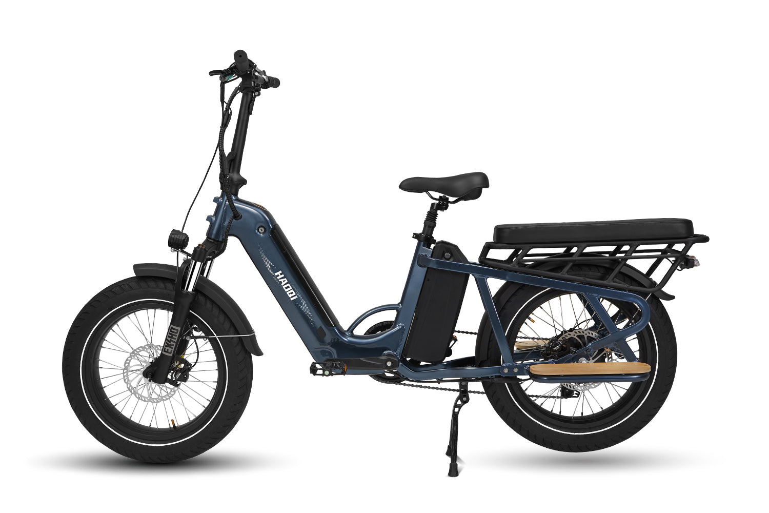 watseka xp cargo-electric bicycle Cargo eBike with Child Seat – Dual Battery Long Range, 450 lb Payload, 750W Motor