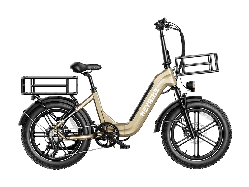 Heybike Ranger S - with front and back basket