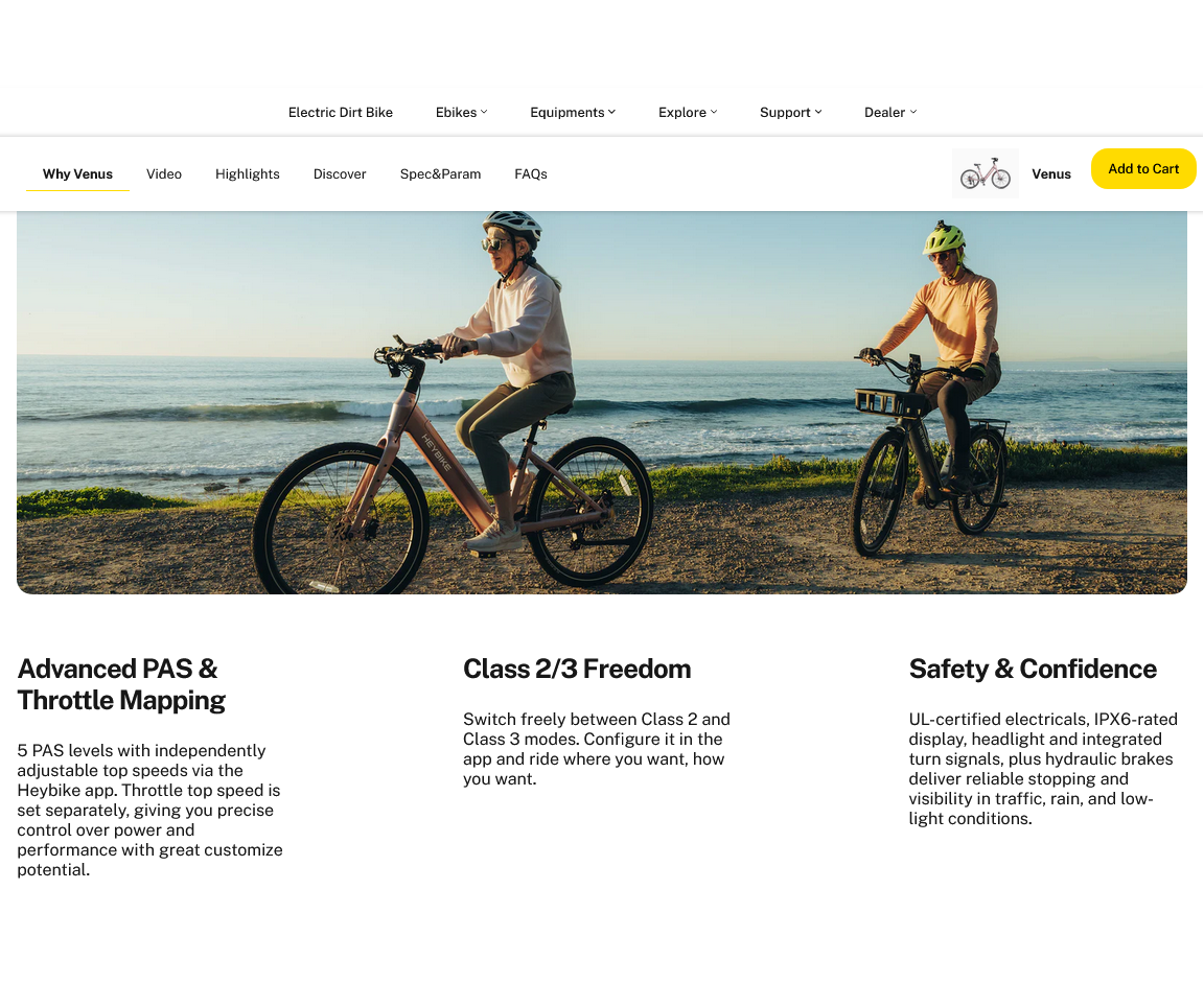 Heybike Venus