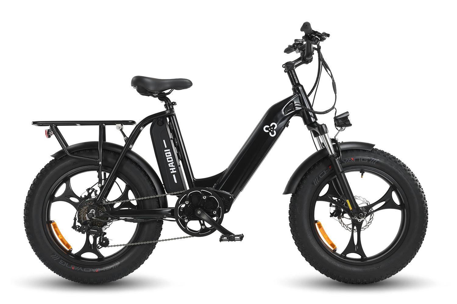 Dual Twin Battery Bike Commuter Adults Fat Tire Electric Bafang Bike
